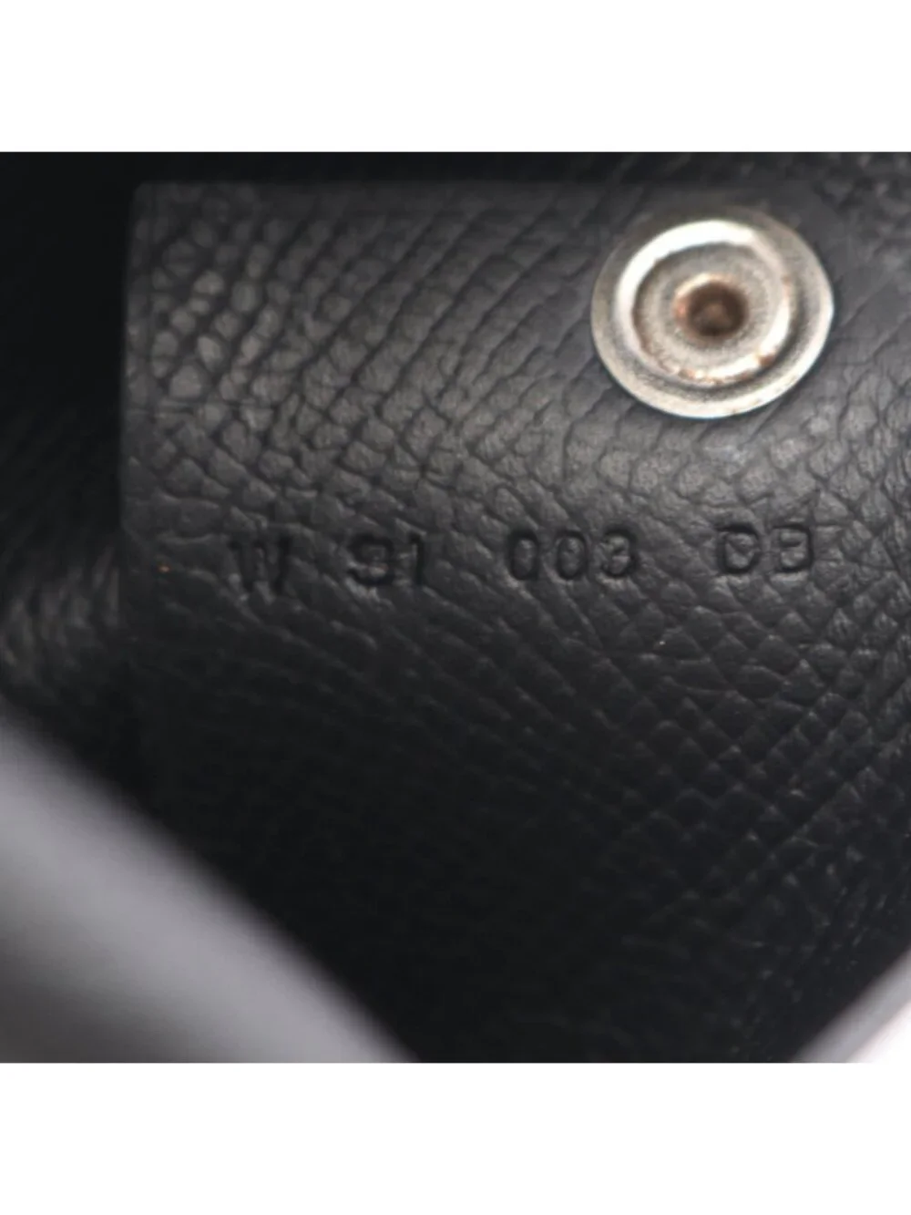 Hermes Coin Case Calvi Black Leather